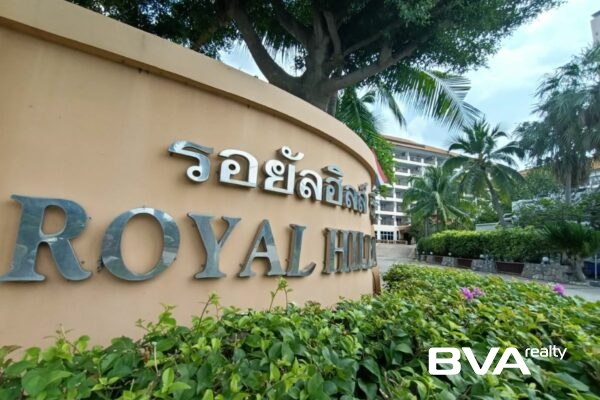 condo for rent Jomtien Royal Hill Condotel