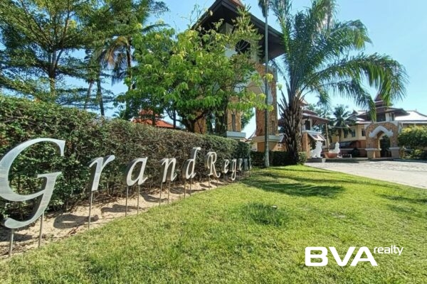 house for rent East Pattaya Grand Regent