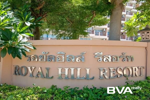 condo for rent Jomtien Royal Hill Condotel